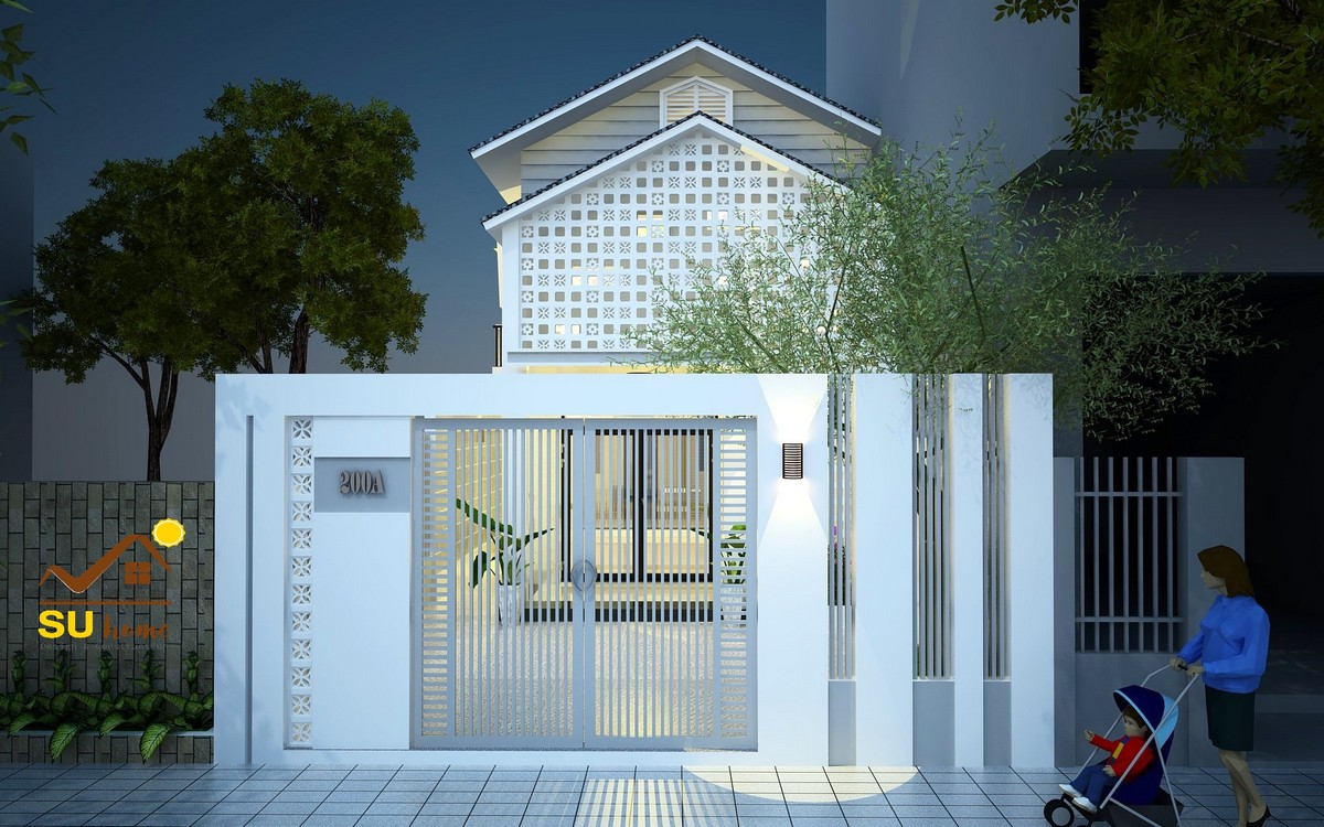 Nhà ở cấp 4 có gác lửng cậu Điệp – 01 tầng